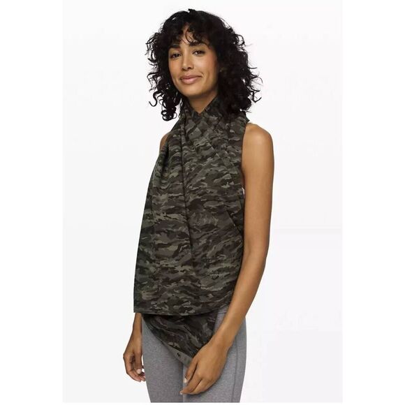 Lululemon Vinyasa Camo Customizable Wrap/Scarf - Picture 3 of 7
